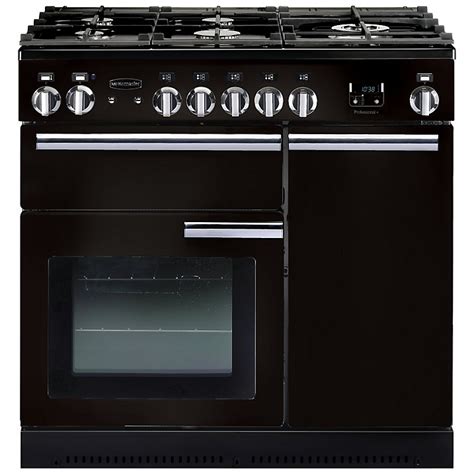 rangemaster professional+ 90 gas range cooker gloss black